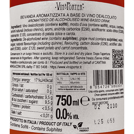 Orange Spritz Dealcolato 0,0% - Vin a Porter