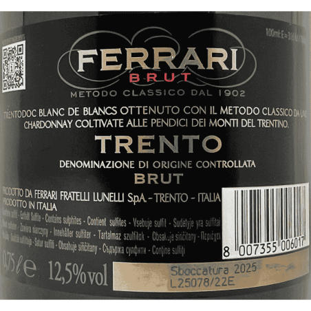 Spumante Metodo Classico Brut Trento DOC Geschenkbox - Ferrari