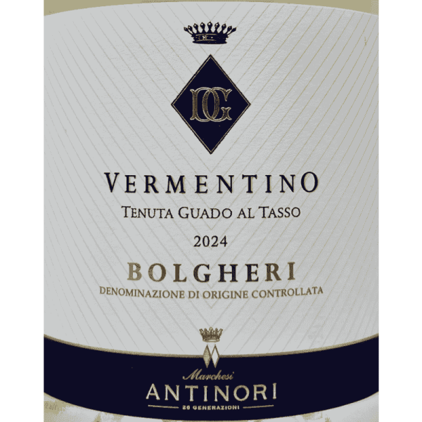 Vermentino Bolgheri DOC 2024 - Antinori Tenuta Guado al Tasso