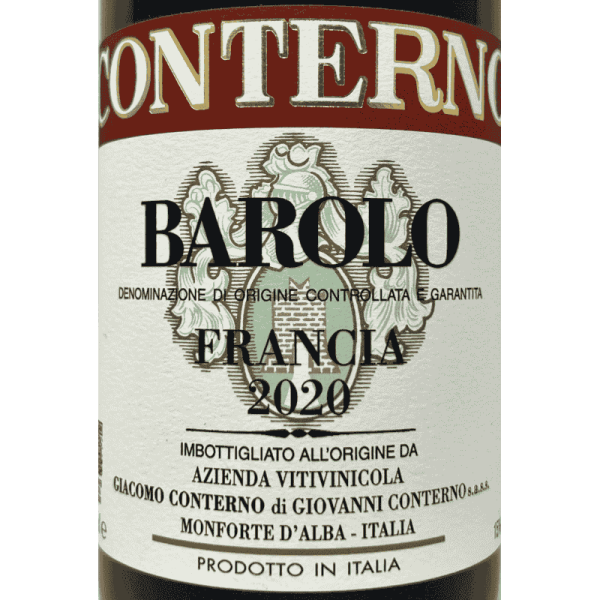 Barolo Francia DOCG 2020 Magnum 1,5L - Giacomo Conterno