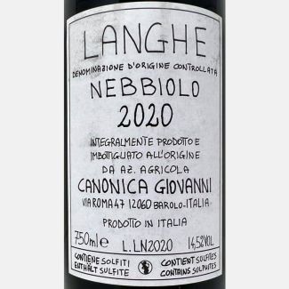 Langhe Nebbiolo DOC 2020 -...