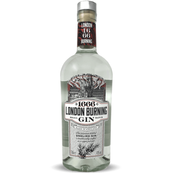 Gin London Burning 1666 0,7L 41%Vol. - Polini Gin London Burning 1666 0,7L 41%Vol. - Polini