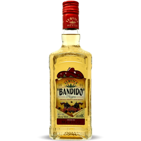 Tequila El Bandido Negro Gold Premium 0,7L 38%Vol. - Polini