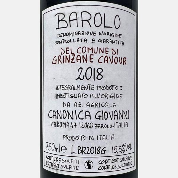 Barolo del Comune di Grinzane Cavour...