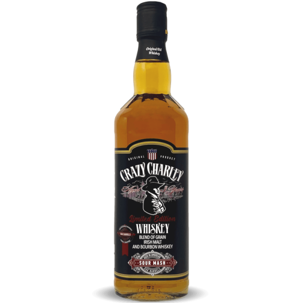 Bourbon Whiskey Crazy Charley Limited Edition 0,7L 40%Vol. Bourbon Whiskey Crazy Charley Limited Edition 0,7L 40%Vol.