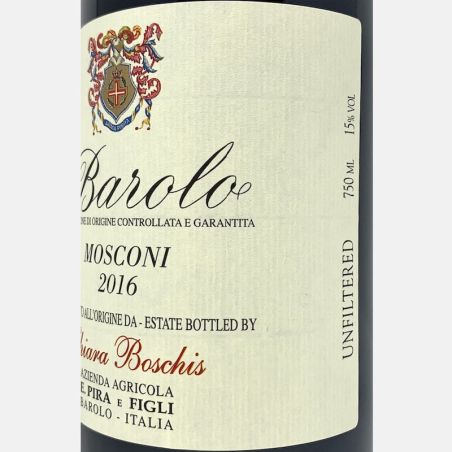 Barolo Mosconi DOCG 2016 Bio - E. Pira & Figli Chiara Boschis
