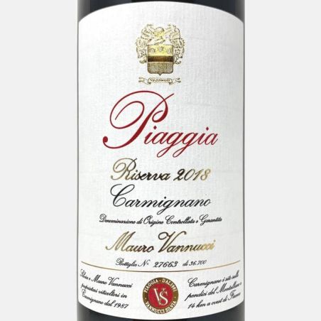 Piaggia Carmignano Riserva DOCG 2018 - Piaggia