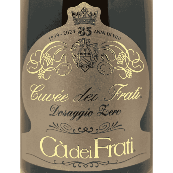 Spumante Metodo Classico Cuvee dei Frati Dosaggio Zero VSQ - Ca dei Frati