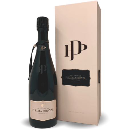 Champagne Fleur de Miraval Exclusivement Rosé ER1 - Brad Pitt, Angelina Jolie, Famille Perrin & Péters