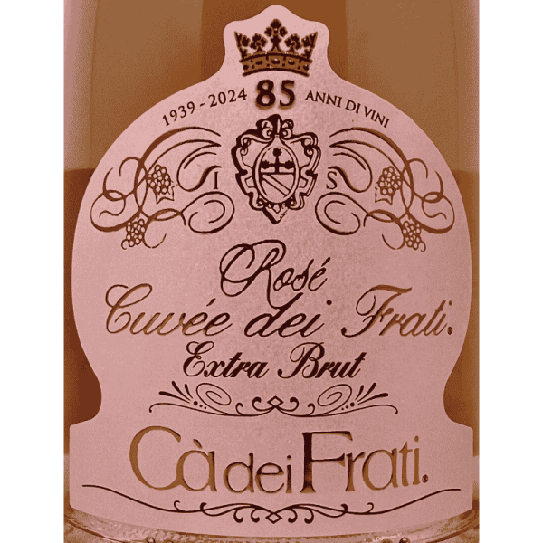 Spumante Rosé Metodo Classico Cuvee dei Frati Extra Brut VSQ - Ca dei Frati