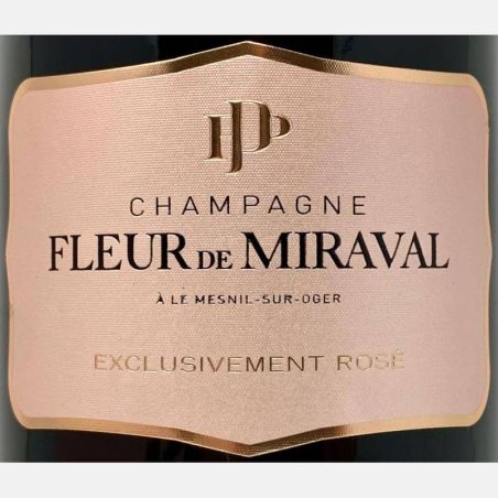 Champagne Fleur de Miraval Exclusivement Rosé ER2 - Brad Pitt, Angelina Jolie, Famille Perrin & Péters