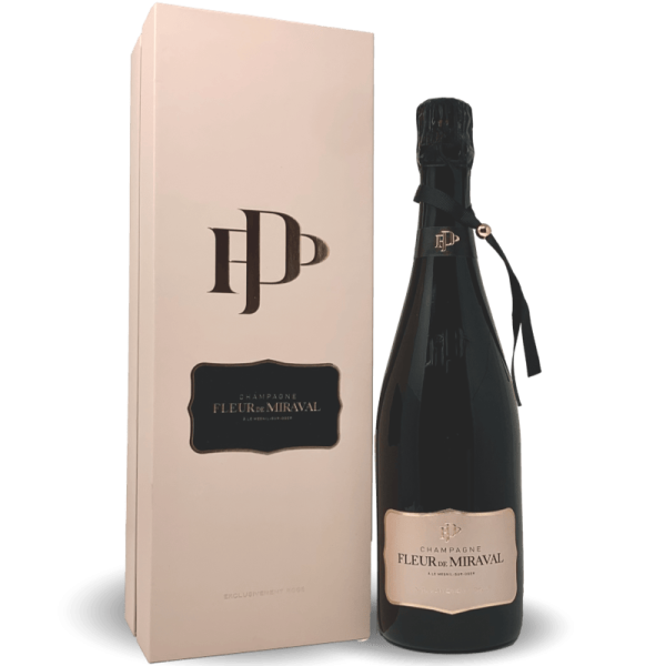Champagne Fleur de Miraval Exclusivement Rosé ER2 - Brad Pitt, Angelina Jolie, Famille Perrin & Péters Champagne Fleur de Miraval Exclusivement Rosé ER2 - Brad Pitt, Angelina Jolie, Famille Perrin & Péters