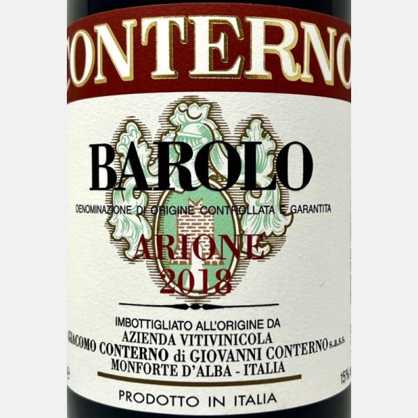 Barolo Arione DOCG 2018 - Giacomo...
