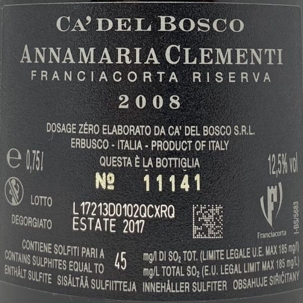 Franciacorta Riserva Annamaria...