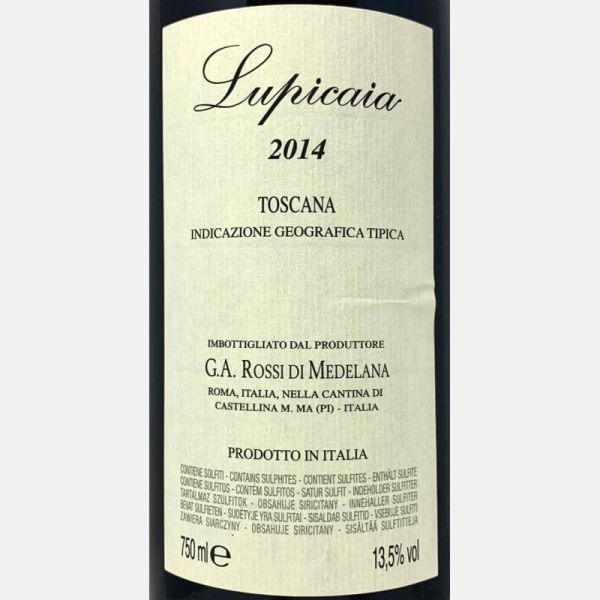 Lupicaia Toscana IGT 2014 - Castello...