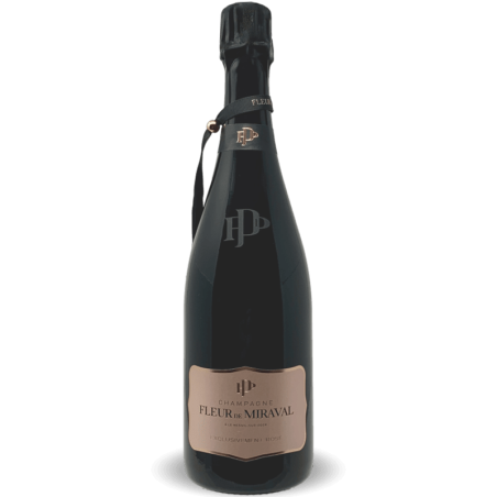 Champagne Fleur de Miraval Exclusivement Rosé ER1 - Brad Pitt, Angelina Jolie, Famille Perrin & Péters