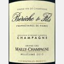 Champagne Mailly Grand Cru AOC 2015 - Bérêche & Fils Champagne Mailly Grand Cru AOC 2015 - Bérêche & Fils