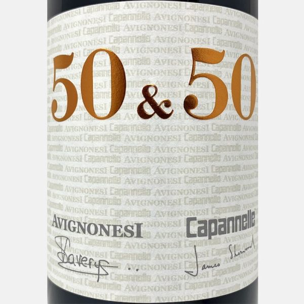 50 & 50 Rosso Toscana IGT 2015 - Avignonesi e Capannelle