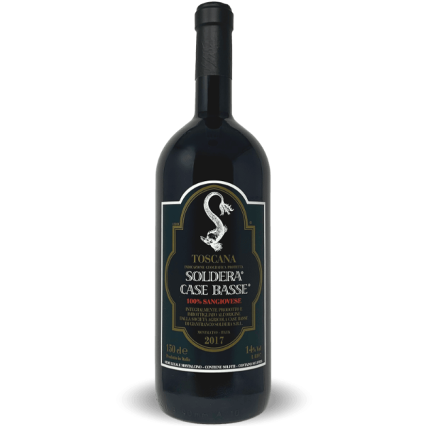 Soldera Case Basse Sangiovese Toscana IGP 2017 Magnum 1,5L - Soldera Soldera Case Basse Sangiovese Toscana IGP 2017 Magnum 1,5L - Soldera