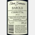 Barolo Cerretta DOCG 2017 - Ettore Germano Barolo Cerretta DOCG 2017 - Ettore Germano