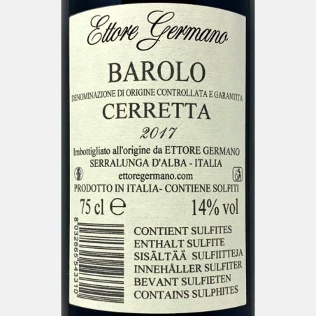 Barolo Cerretta DOCG 2017 - Ettore Germano