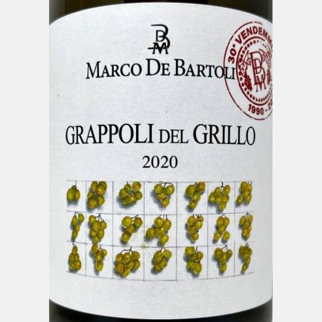 Grappoli del Grillo Sicilia DOC 2020 Bio - Marco de Bartoli