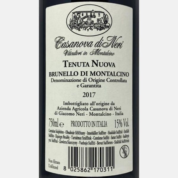 Brunello di Montalcino Tenuta Nuova DOCG 2017 - Casanova di Neri Brunello di Montalcino Tenuta Nuova DOCG 2017 - Casanova di Neri