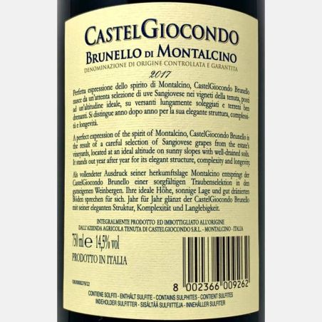 Brunello di Montalcino DOCG 2017 - Castelgiocondo, Frescobaldi
