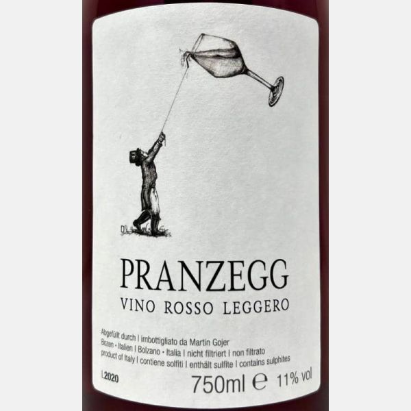 Vino Rosso Leggero 2020 - Pranzegg