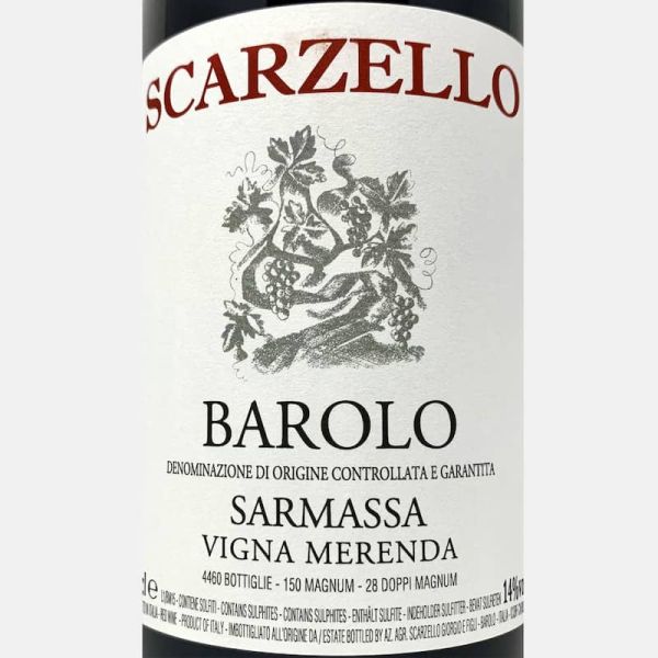 Barolo Sarmassa Vigna Merenda DOCG 2015 - Scarzello