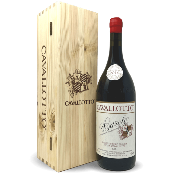 Barolo Riserva Bricco Boschis Vigna San Giuseppe DOCG 2016 Bio Magnum 1,5L - Cavallotto Barolo Riserva Bricco Boschis Vigna San Giuseppe DOCG 2016 Bio Magnum 1,5L - Cavallotto