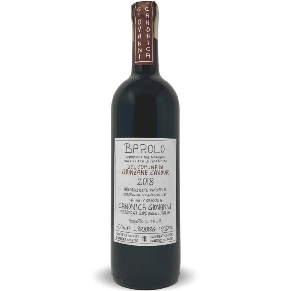 Barolo del Comune di Grinzane Cavour DOCG 2018 - Giovanni Canonica Barolo del Comune di Grinzane Cavour DOCG 2018 - Giovanni Canonica