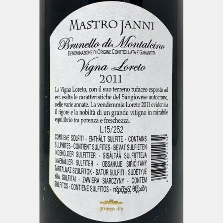 Brunello di Montalcino Vigna Loreto DOCG 2011 - Mastrojanni