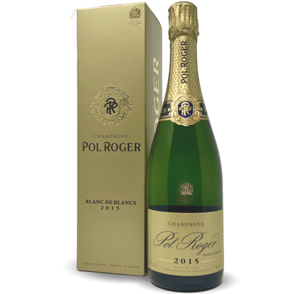 Champagne Blanc de Blancs Vintage Brut AOC 2015 Gift box - Pol Roger Champagne Blanc de Blancs Vintage Brut AOC 2015 Gift box - Pol Roger