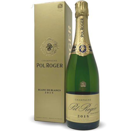 Champagne Blanc de Blancs Vintage Brut AOC 2015 Geschenkbox - Pol Roger