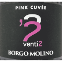 Spumante Pink Cuvée Venti2 Extra Dry - Borgo Molino Spumante Pink Cuvée Venti2 Extra Dry - Borgo Molino
