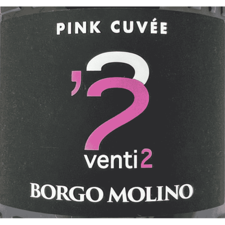 Spumante Pink Cuvée Venti2 Extra Dry - Borgo Molino