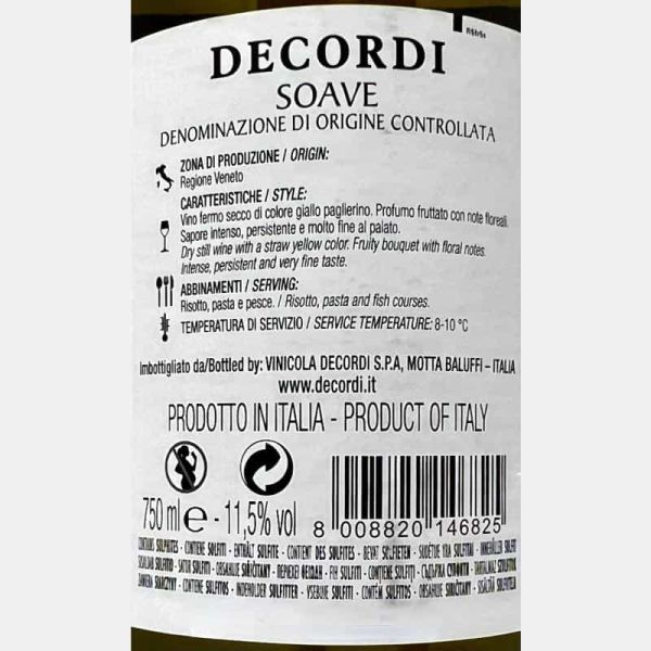 Soave DOC 2021 - Decordi