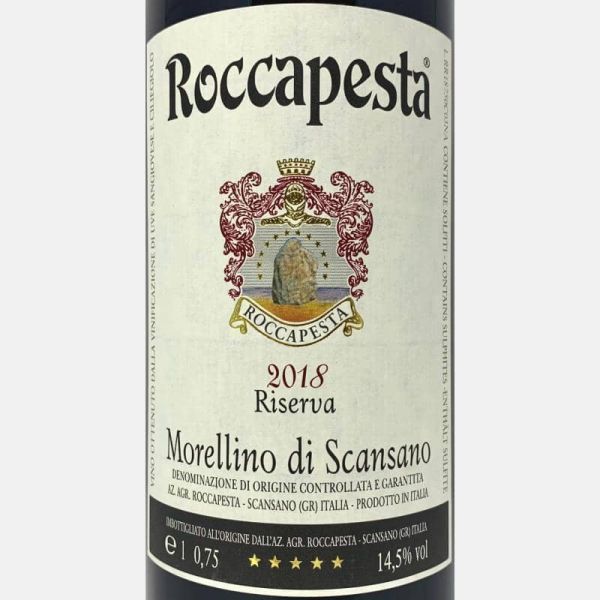 Morellino di Scansano Riserva DOCG 2018 - Roccapesta