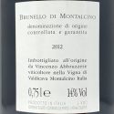 Brunello di Montalcino DOCG 2012 - Valdicava Brunello di Montalcino DOCG 2012 - Valdicava
