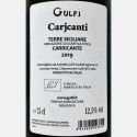 Carricante Carjcanti Terre Siciliane IGT 2019 Bio - Gulfi Carricante Carjcanti Terre Siciliane IGT 2019 Bio - Gulfi