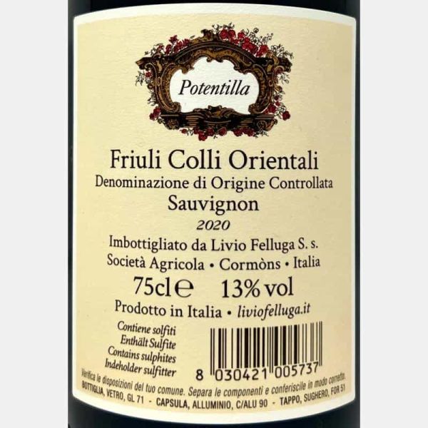 Sauvignon Potentilla Friuli Colli...