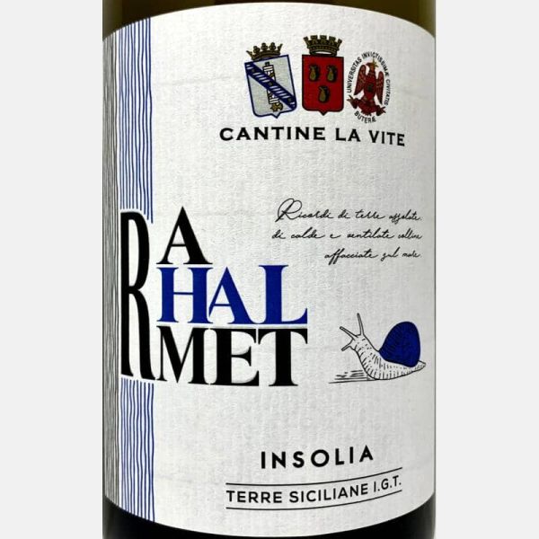 Insolia Rahalmet Terre Siciliane IGT 2020 - Cantine La Vite