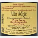 Pinot Nero Riserva Monticol Alto Adige DOC 2020 - Cantina Terlan Pinot Nero Riserva Monticol Alto Adige DOC 2020 - Cantina Terlan
