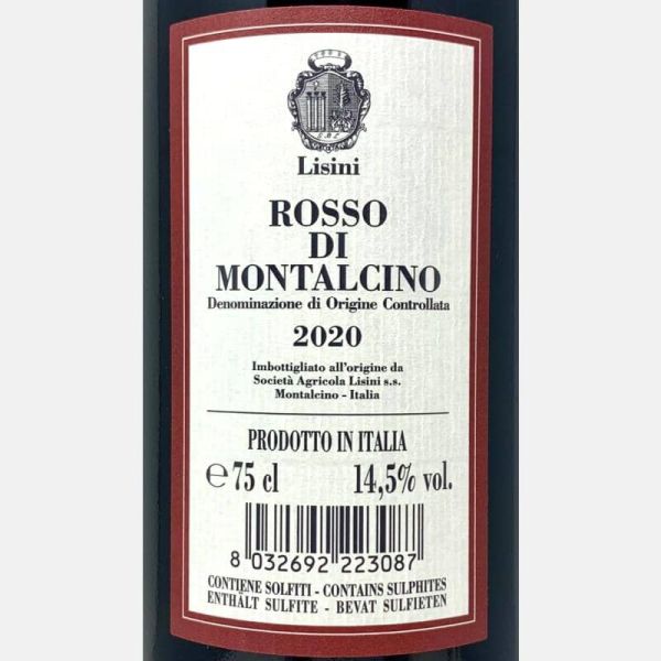 Rosso di Montalcino DOC 2020 - Lisini Rosso di Montalcino DOC 2020 - Lisini