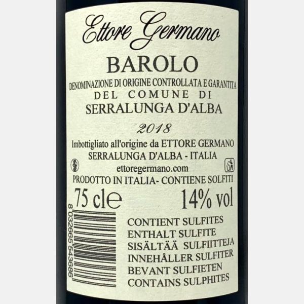 Barolo Serralunga DOCG 2018 - Ettore...