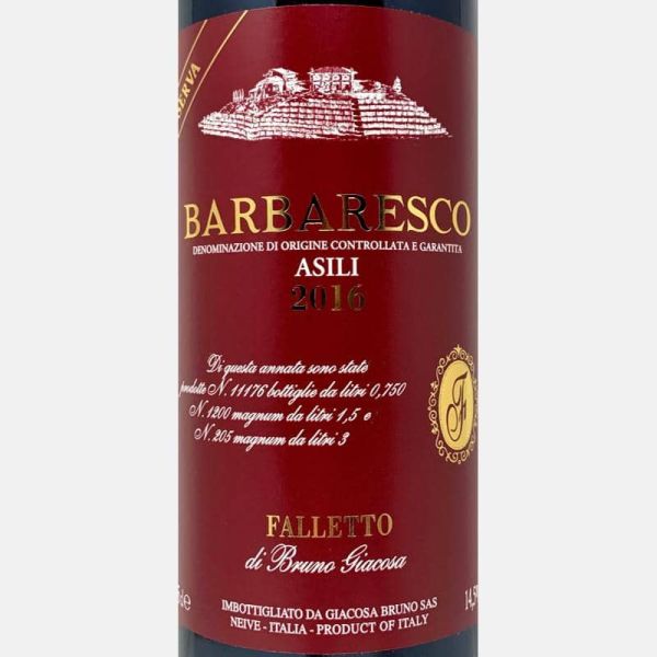 Barbaresco Asili Riserva DOCG 2016 - Bruno Giacosa