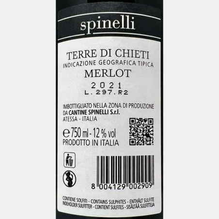 Merlot Terre di Chieti IGT 2022 - Spinelli
