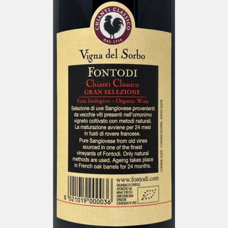 Chianti Classico Gran Selezione Vigna del Sorbo DOCG 2019 Bio - Fontodi