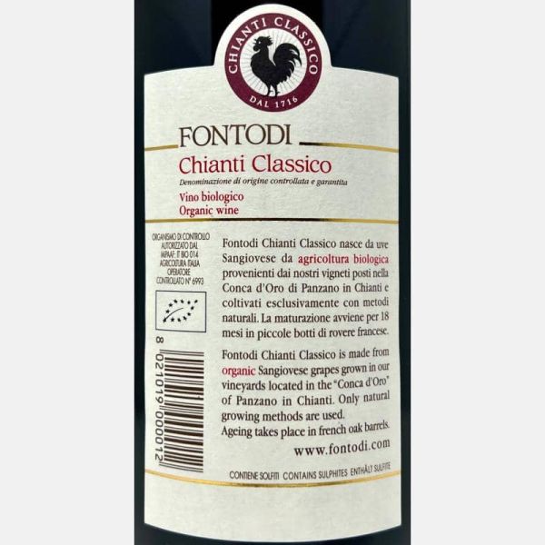 Chianti Classico DOCG 2020 Bio - Fontodi Chianti Classico DOCG 2020 Bio - Fontodi